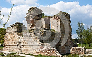 Byzantine ruins in Edirne photo