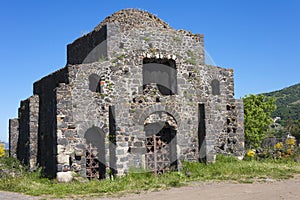 Byzantine temple ruin