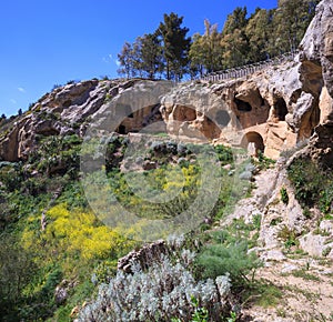 Byzantine village, Calascibetta photo