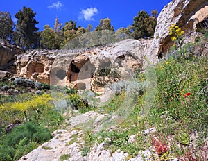 Byzantine village, Calascibetta photo