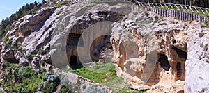 Byzantine village, Calascibetta photo