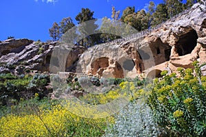 Byzantine village, Calascibetta photo