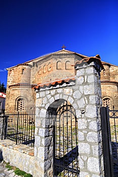 Byzantium church of St. Sofia in Ohrid