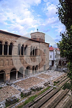 Byzantium church of St. Sofia in Ohrid