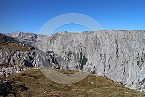 BÃÂ¼rgeralm near Via ferrata GroÃÅ¸er Feistringstein 1836 m photo