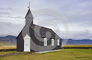 BÃÂºÃÂ°akirkja church, Iceland photo