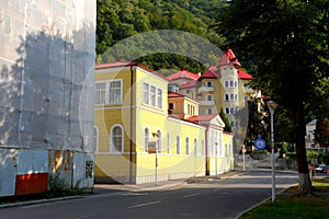 BÄƒile Herculane, a spa town in Romanian Banat, in CaraÈ™-Severin County
