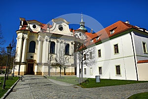 BÅ™evnov Monastery (German: Stift Breunau) is a Benedictine archabbey in the BÅ™evnov district of Prague,