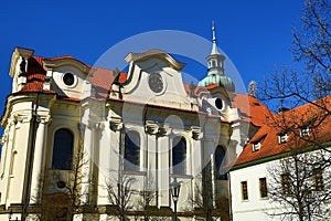 BÅ™evnov Monastery (German: Stift Breunau) is a Benedictine archabbey in the BÅ™evnov district of Prague,