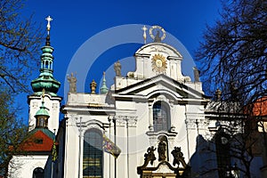 BÅ™evnov Monastery (German: Stift Breunau) is a Benedictine archabbey in the BÅ™evnov district of Prague,