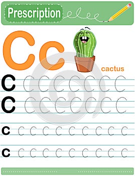 C is for green cactus