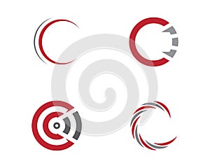 C Letter Business Finance professional logo template