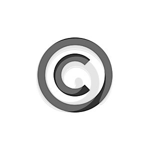 C Letter Copyright Logo Template Illustration Design. Vector EPS 10