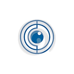 C Letter Core icon vector illustration