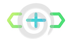 C++ Programming Language, Code Development Icon, vector design Generative AI