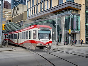 C-Train in Calgary