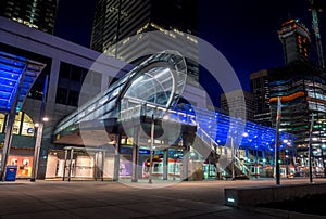 C-Train transit station, Calgary