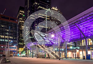C-Train transit station, Calgary