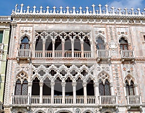 Ca d`Oro palace, Venice, Italy