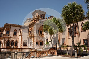 Ca' d'Zan is Historical place museum in Sarasota , Florida - summer house of John Ringling