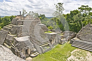 Caana pyramid at Caracol in Belize