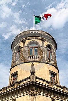 Torre Caballero Alto at Castillo de Chapultepec in Mexico City photo
