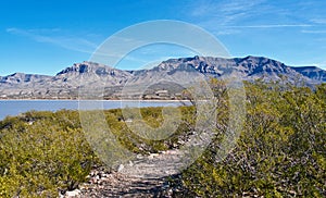 Caballo Lake in New Mexico