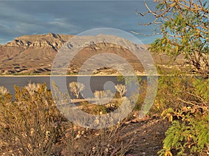 Caballo Lake in New Mexico photo