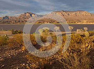 Caballo Lake Sunset photo