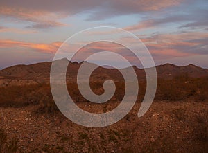 Caballo Mountains Sunset