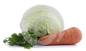Cabbage and carrot