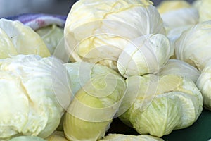 Cabbage kraut for sale at the market