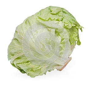 Cabbage lettuce isolated