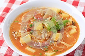 Cabbage soup