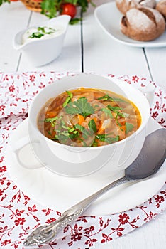 Cabbage soup