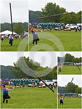 Caber Tossing