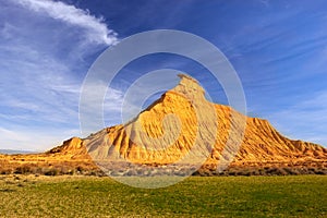 ` Cabezo de las Cortinillas ` in Bardenas