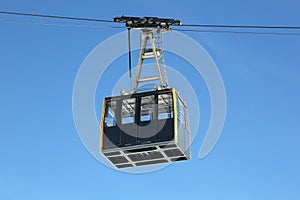 Cabin of a cable car