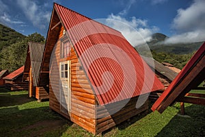 Cabin on campground