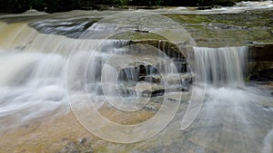 Cabin Creek Cascades in Twin Falls State Park, WV