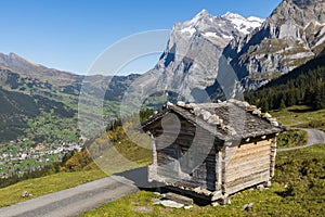 Cabin Grindelwald Wetterhorn photo