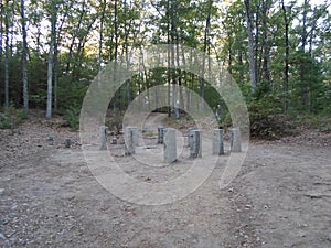 Cabin of Henry David Thoreau near Walden Pond, Concord, Massachusetts, USA