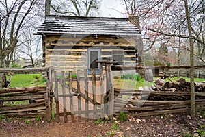 The Cabin at Lincoln Boyhood National Memorial, Indiana photo