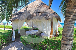 Cabin for massages and relax