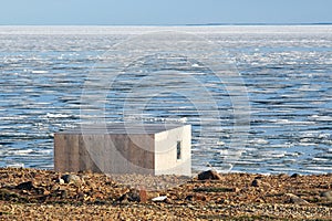 Cabin on the Northwest Passage near Cambridge Bay, Nunavut