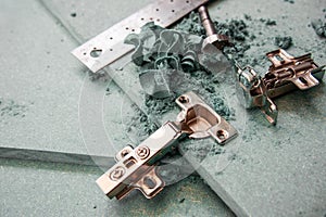 Cabinet Hinge Installation and Assembly Tools