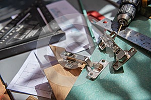 Cabinet Hinge Installation and Assembly Tools