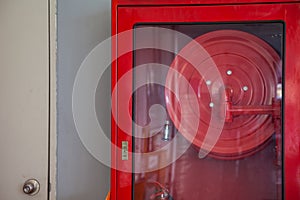 Cabinets for fire extinguishers photo