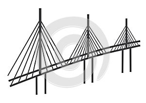 Cable bridge drawing
