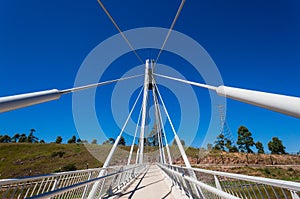 Cable Bridge Pedestrains photo